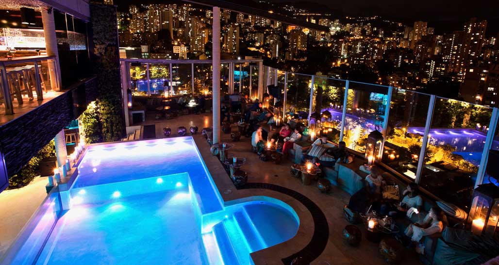 The Charlee, Medellin, roof bar