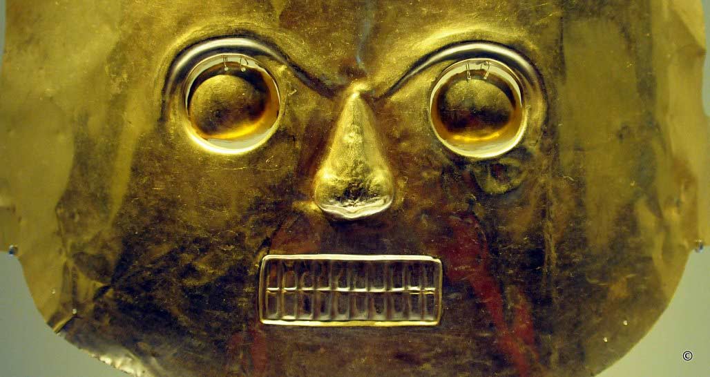 Mask, Gold Museum, Bogota