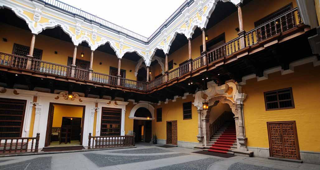 Colonial architecture, Old Town, Lima