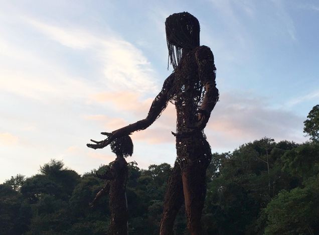 Sculpture by Karen Cusolito