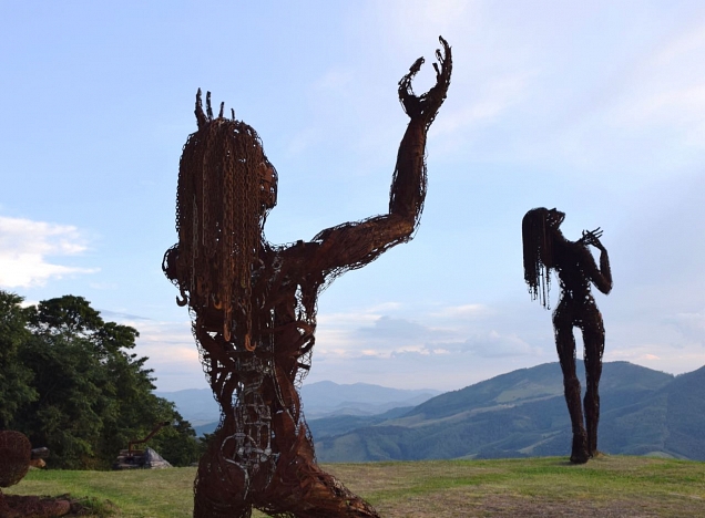 Sculpture by Karen Cusolito