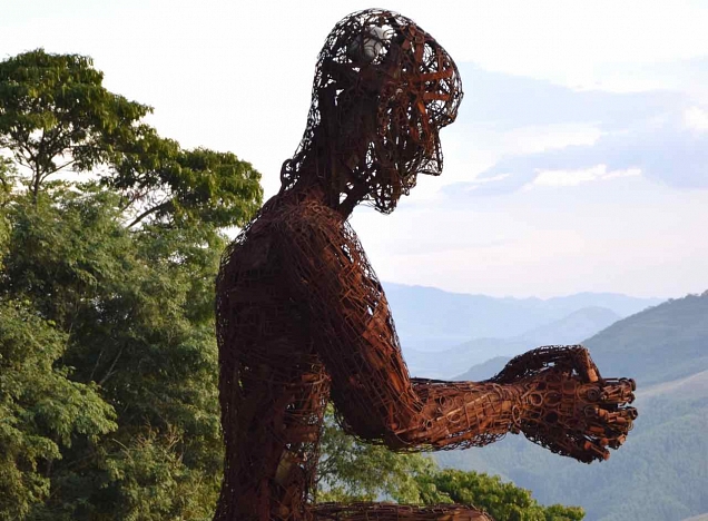 Sculpture by Karen Cusolito