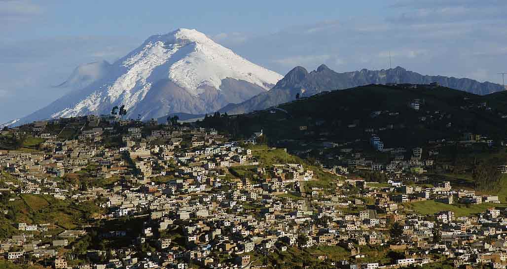 Cotopaxi Volcano from Quito