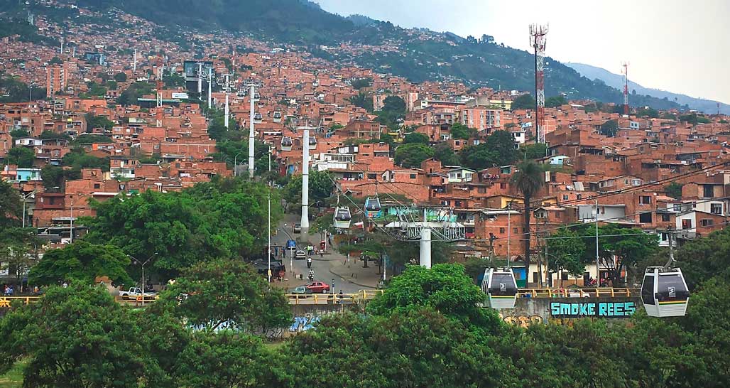 Medellin cable cars