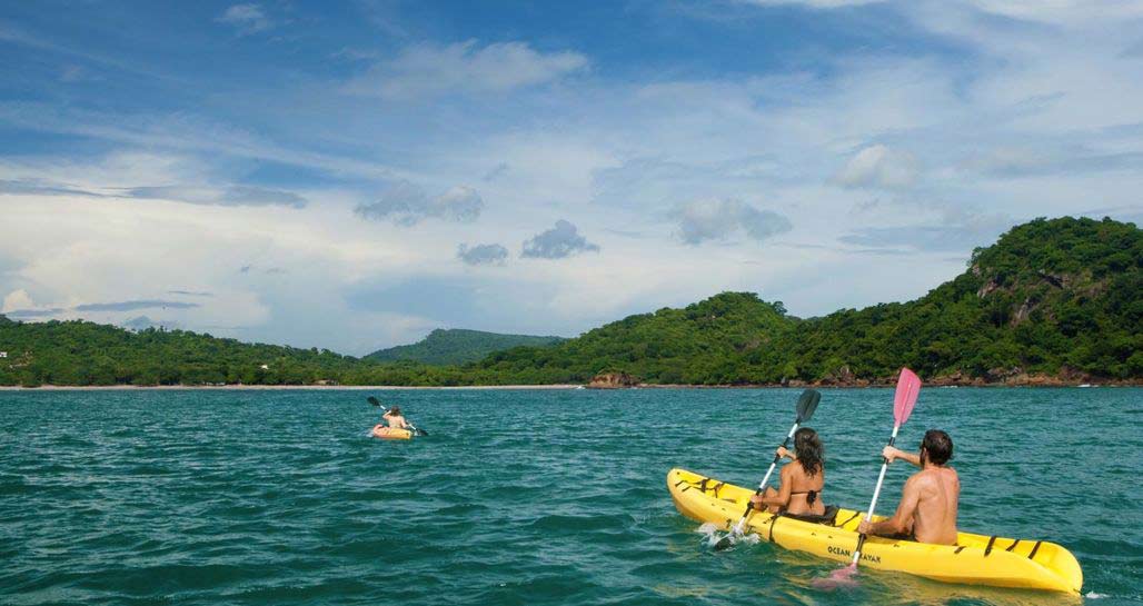 Kayaking off the Emerald Coast, Nicaragua