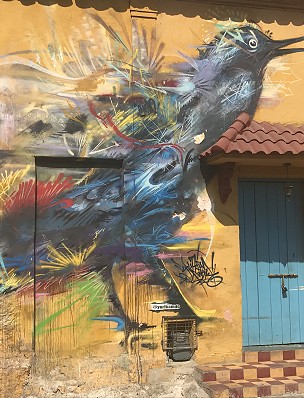 Street art in Getsemani, Cartagena